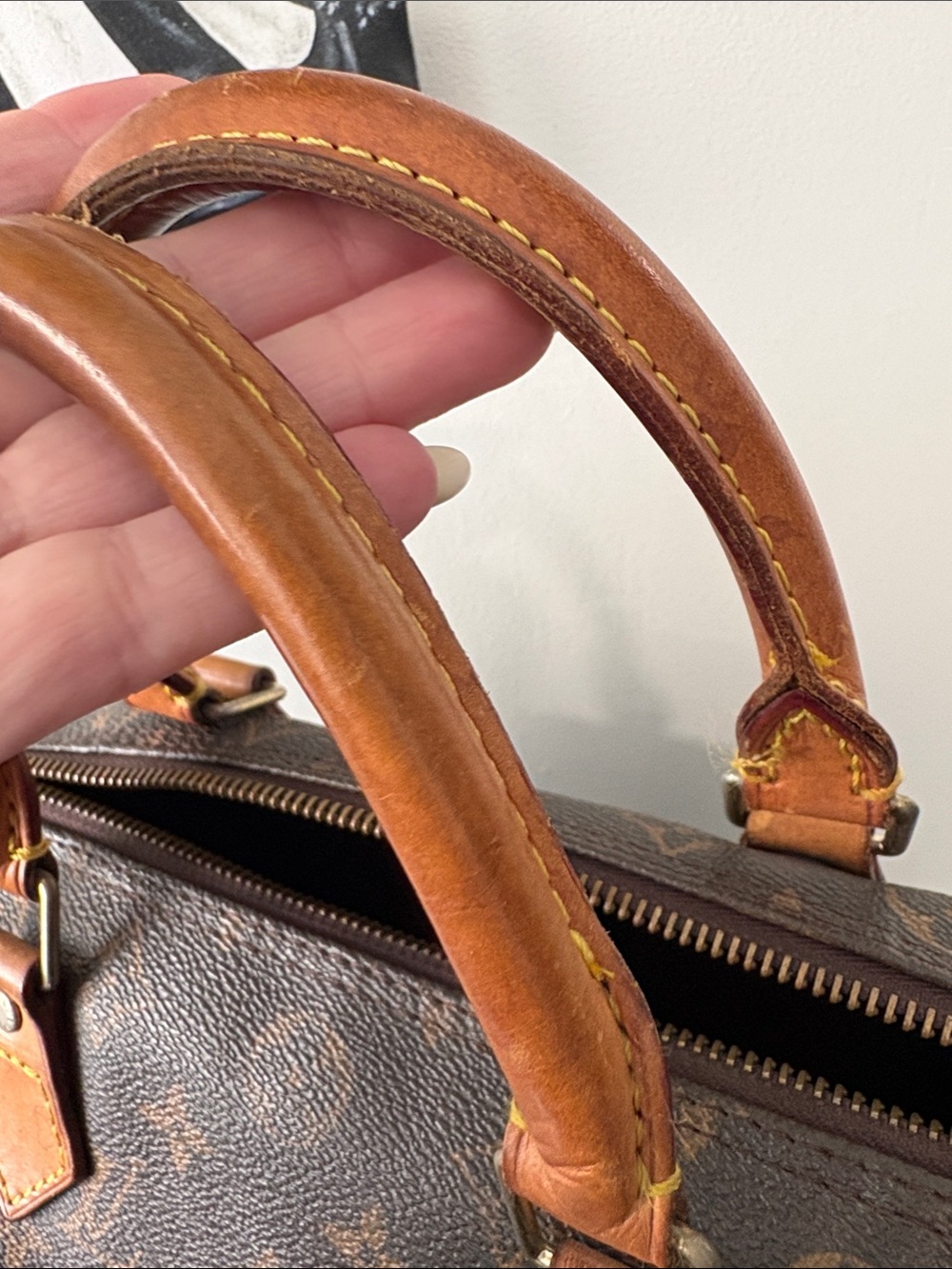 Vintage Louis Vuitton Speedy 30 Handbag - Picture 11 of 12